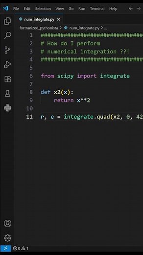 How do I perform numerical integration #python