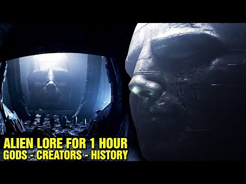 Alien Lore for 1 Hour - Gods and Creators, Origin of Life, Xenomorph History, Alien Covenant Ending