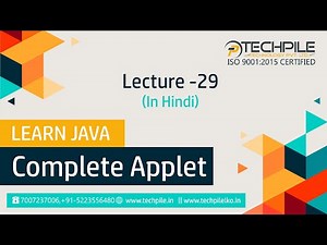 Applet In Java || Complete Applet