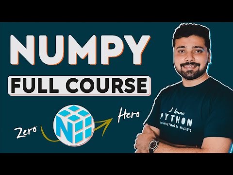 Complete Numpy Data Science Tutorial