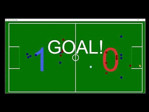 Football Game Made Entirely In Python Turtle || Python Project || With Source Code