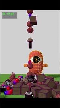 Rapier 3D Physics Engine Performance Test in #JavaScript #gdevelop #3dgamedevelopment #gamedev