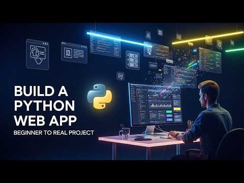 Learn Python Web Development by Building a Real Web App | Complete Beginner Tutorial | Python App