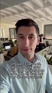 Wann habt ihr gestartet? #programmierenlernen #softwareentwicklung #alter