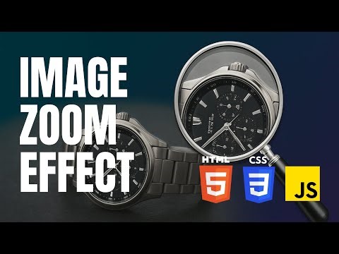 Modern Image Magnifier with HTML, CSS & JavaScript | Zoom Effect Tutorial