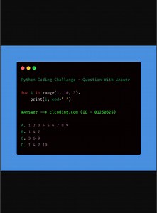Python Coding Challenge 01250625 | Python Coding