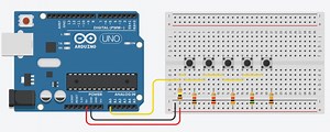 Multiple Push Buttons on One Arduino Input - The DIY Life