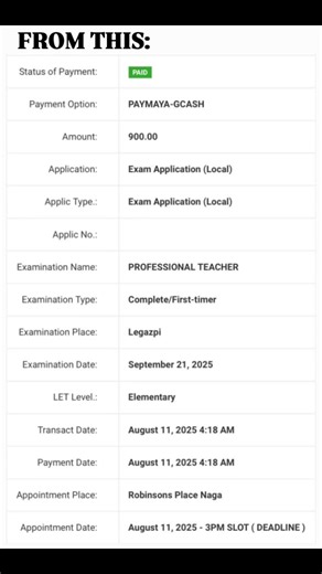 Board Exam Application and Oath Taking Journey