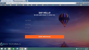 Create Working Contact Form Using HTML, CSS, PHP Contact Form Design
