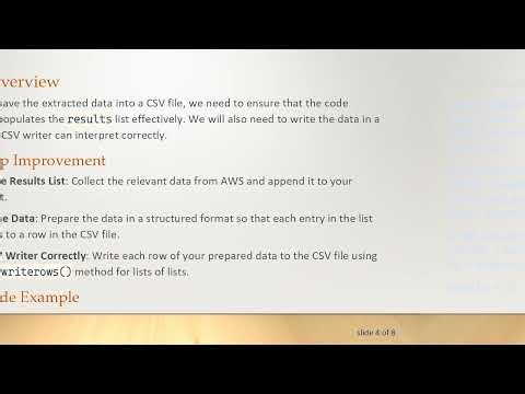 How to Save AWS API Python Code to a CSV with Nonetype Errors