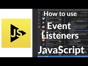 How to Use Event Listeners in JavaScript | Step-by-Step Guide for Beginners
