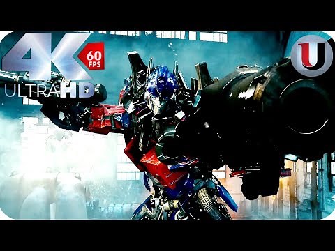 Transformers 2 Revenge of the Fallen Forest Battle Scene Autobots vs Decepticons (4K)