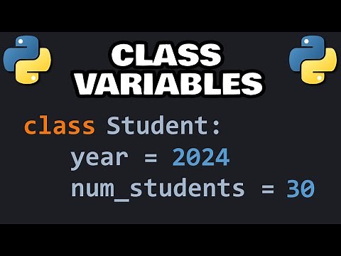 Learn class variables in 8 minutes! 🎓
