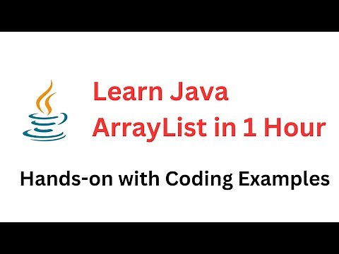 Java ArrayList in 1 Hour with Coding Examples #java #javacollections #arraylist