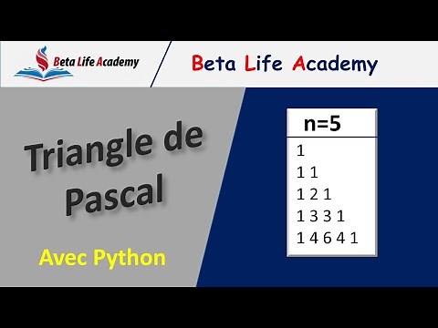 Triangle de Pascal [Python] | BAC Sc.Info