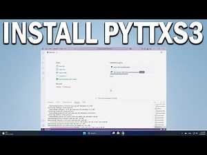 How To Install pyttsx3 Library in VS Code Convert Text to Speech Easily for Python Projects