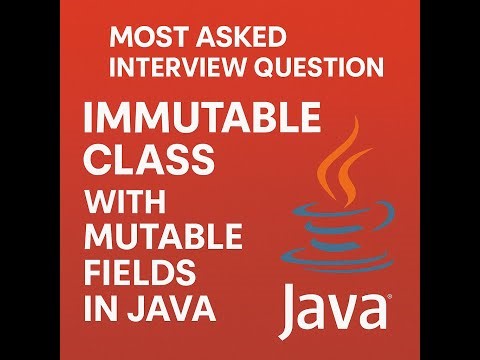 #ImmutableClass in Java Explained! Handling Mutable Fields ! #JavaInterview #MutableFields -Part1