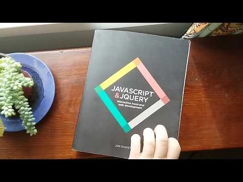 ⭕The one book I regret not having as a beginning web developer || Jon Duckett JavaScript & jQuery