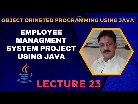 Employee Management System Project using Java in Hindi | Mini Project using Java | OOP using Java