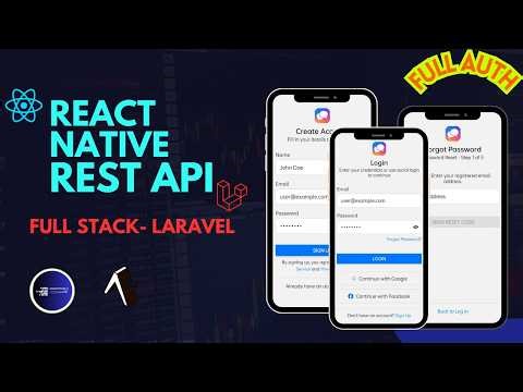 React Native Authentication with Laravel REST API | Expo Dev Client & Zustand