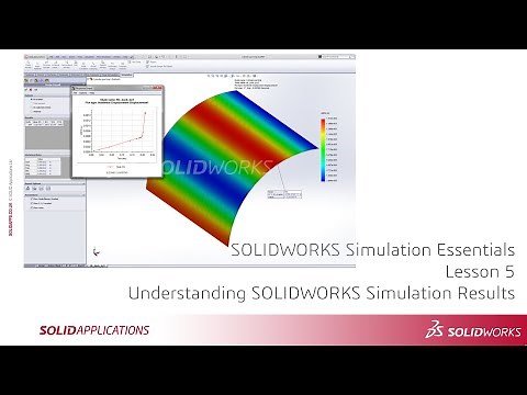SOLIDWORKS Simulation Essentials - Lesson 5 - Understanding SOLIDWORKS Simulation Results