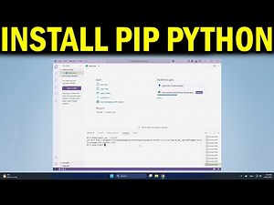 How To Install PIP for Python in VS Code