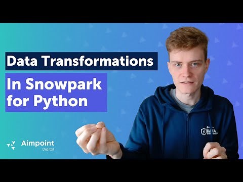Intermediate Data Transformations in Snowpark for Python | Snowflake Tutorial