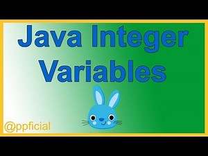 Java Integers - int long byte and short Integer Variables - Java Tutorial - Appficial