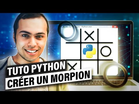 Créer le jeu du MORPION en PYTHON (en 100 lignes de code)