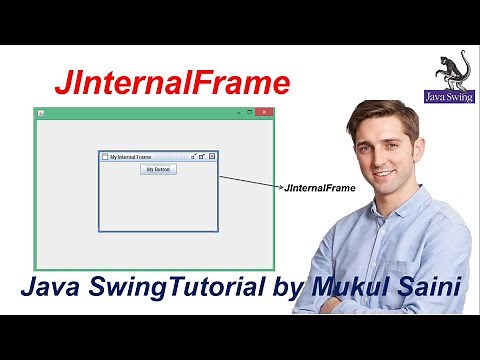 #44 Java Swing Tutorial | JInternalFrame in Java