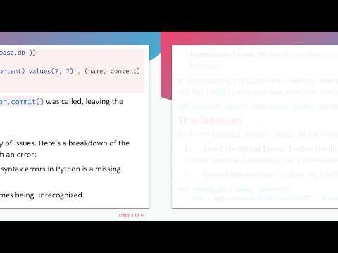 Resolving the Python invalid syntax error on con.commit