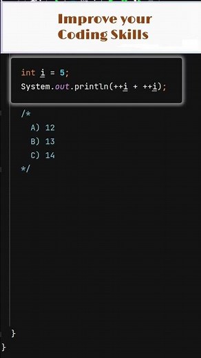 #341 Java Coding MCQ Questions for Practice | Test Your Java Skills! #shorts #java #coding