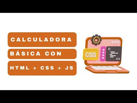 Calculadora Básica con HTML + CSS + JS