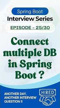 Connect Multiple Databases in One Application ⚡#shorts