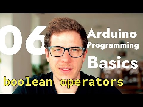 Basics Boolean Operators &&, ||, ! - (Arduino Uno Programming for Beginners)