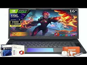 Review: Alienware 16 Area-51 Gaming Laptop (2025) | 16" WQXGA 240Hz Display, Intel Ultra 9 275HX