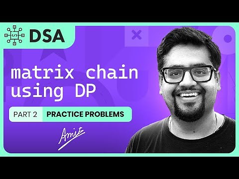 Matrix Chain Multiplication using Dynamic Programming | GATECSE | DAA | part 2