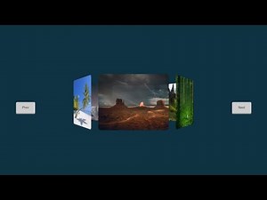 How To Create 3D Carousel Slider Using HTML & CSS And javaScript | 3D Rotating Carousel Slider
