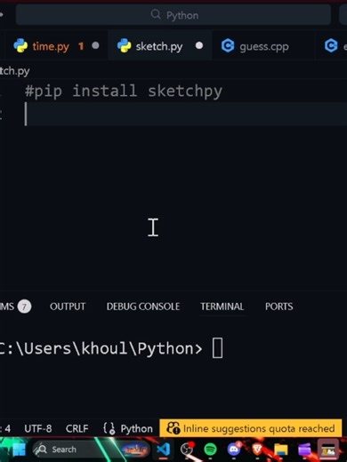 Creating Sketch Drawings with Python