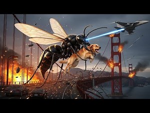 Daughter Risks Life to Save Dad's Dog from Alien Wasps! 😱🐕 (Epic Rescue)