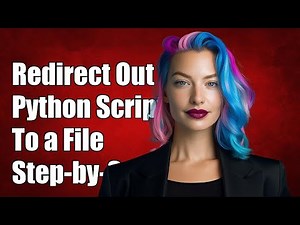 How to Redirect Python Script Output to a File: A Step-by-Step Guide