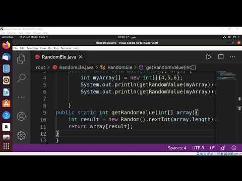 How to randomly pick an element from an array in Java