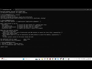 How to connect java with command prompt and use