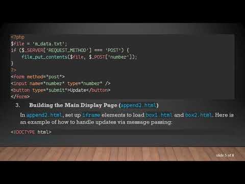 How to Dynamically Display Content from a .txt File Across Multiple HTML Pages