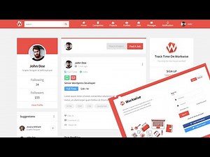 How To Build Social Media Website HTML CSS And JavaScript | Create Your own CSS FrameWork
