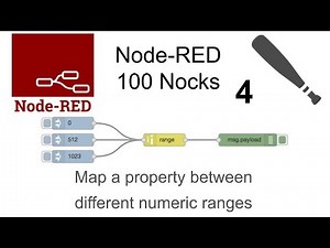 Node-RED100本ノック(4/100)異なる範囲の数値をマッピングする