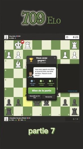 Défi : Créer une IA qui joue aux échecs en Python en moins de 15 minutes (partie 2)