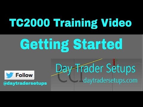 TC2000 Training Video Getting Started