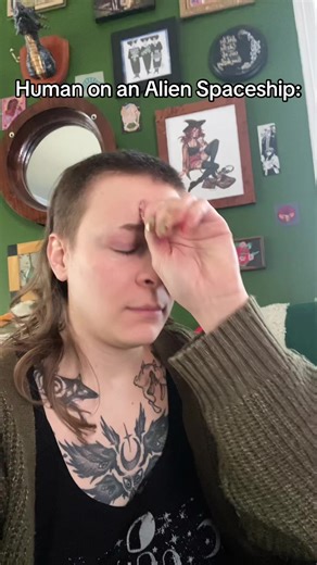 #humansarespaceorcs #alienoc #spaceship #scifi #aliens | humans are space orcs