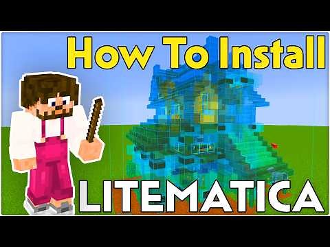 How To Download and Install Litematica | Minecraft 1.21 Tutorial